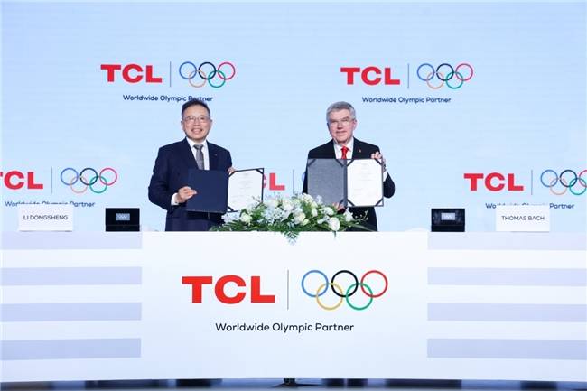TCL与奥林匹克强强联手，共创体育科技新高度