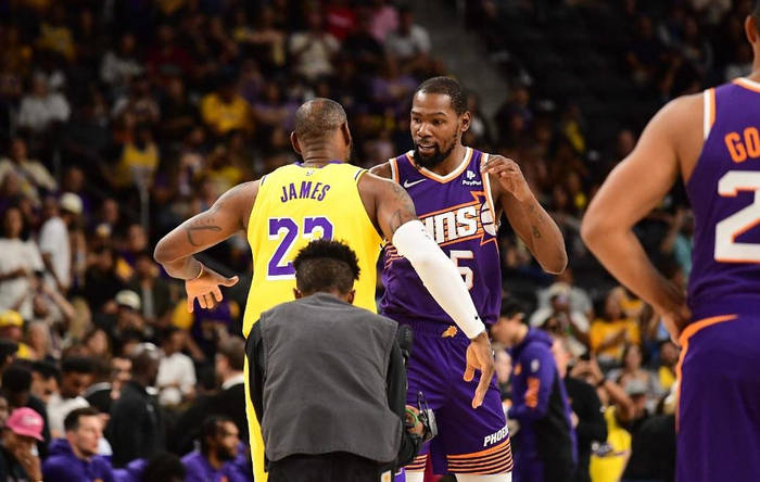 NBA赛事前瞻：湖人 VS 太阳（10月4日在线直播）