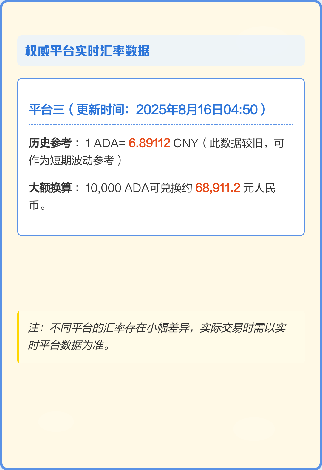 ADA交易(ada交易平台)